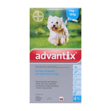 ADVANTIX DOG -SMALL (4 DOSES)