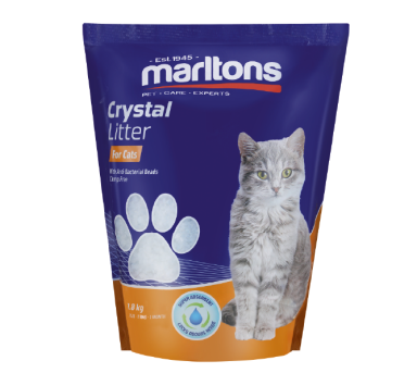 MARLTONS CAT LITTER CRYSTALS 1.8KG