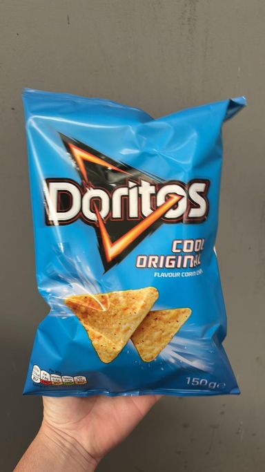 Doritos cool original 12 x 150g  BBE 24/08/24  2 cases