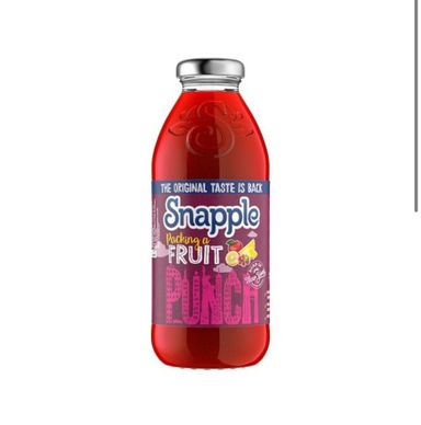 Snapple fruit punch 12x473ml  BBE 30/09/24 3 cases 