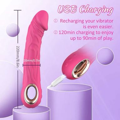 Realistic Vibrator Dildo for Women