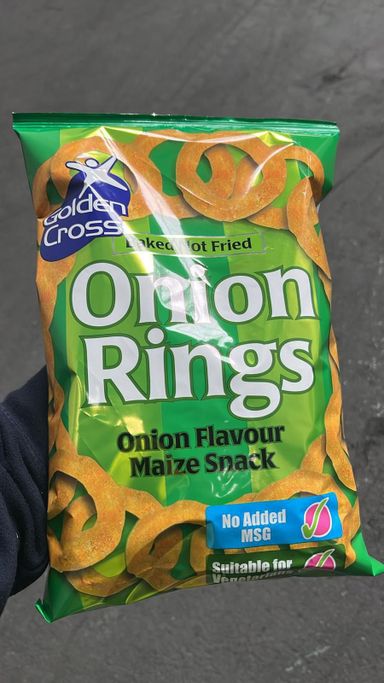 Golden cross onion rings 12x150g BBE 10/24  2 cases 