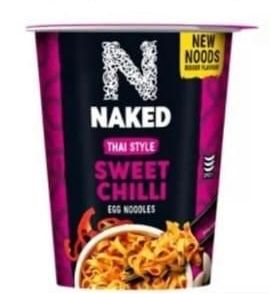 Naked Noodle Thai Style Sweet Chilli 78g Case of 6  *Dated: 31/12/2024* 10 cases 