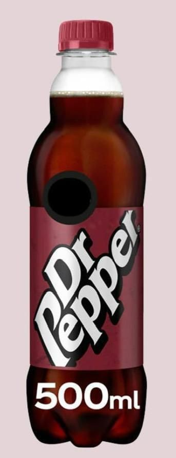 Dr pepper pm £1.30 12x500ml bbe 09/24 5 cases 