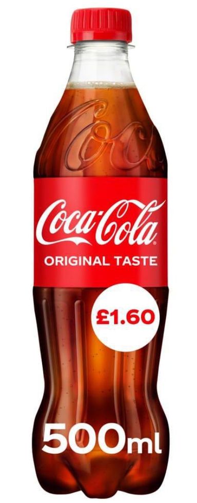 Regular Coke pm£1.60   24x500ml bbe 09/24 5 cases 