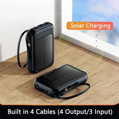 Mini solar power bank 