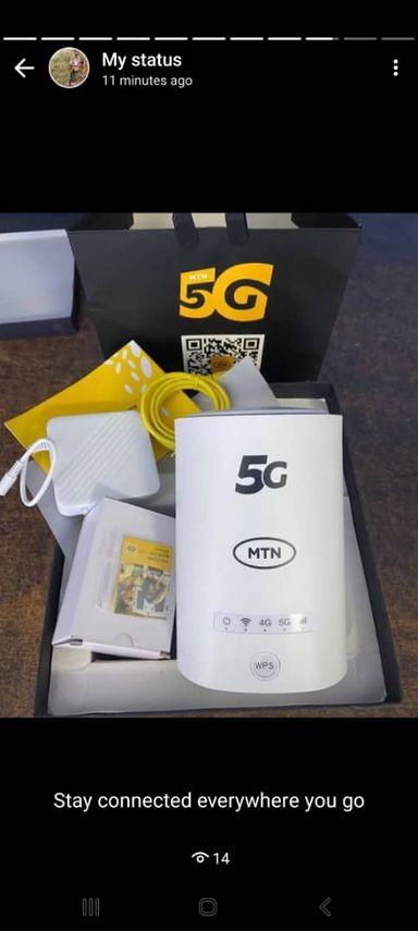 MTN 5G LTE Broadband Cat Router ZLT