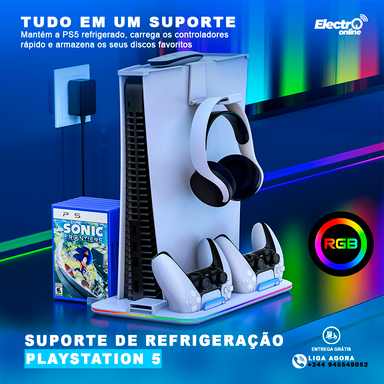 Suporte de Refrigeração PS5/PS5