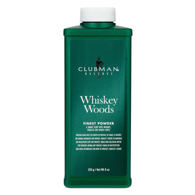 Clubman Pinaud Reserve Powder Whiskey Woods - 255g/9oz