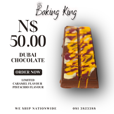 DUBAI CHOCOLATE - CARAMEL FILLING