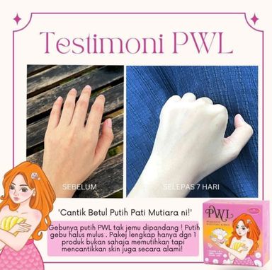 PWL Permanent Whitening Lotion