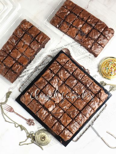 Fudgy Brownies Plain 