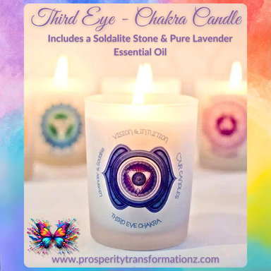 Third Eye Chakra Candle    