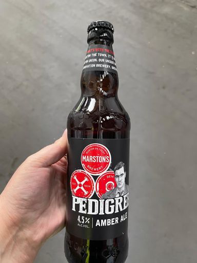 Marston pedigree ale 8x500ml BBE 07/24  3 cases 