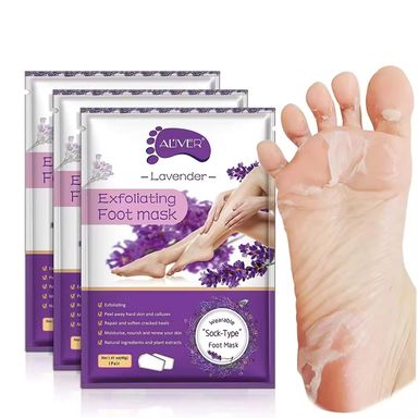 Exfoliating Lavender Peeling Foot Mask