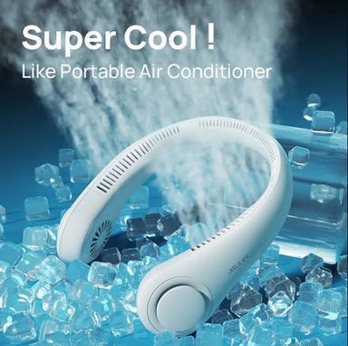 Portable Rechargeable Neck Fan 