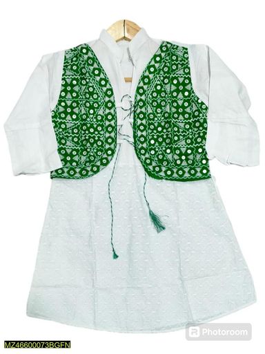 1 Pc Girl's Koti Style Shirt