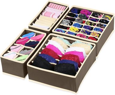 Undergarment Drawer Storage Organizer 