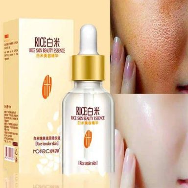 Rorec Rice Skin Beauty Essence White Rice Serum, 15ml