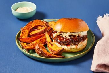 Sweet chili burger