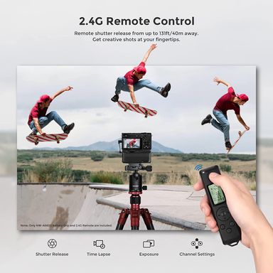 Punho de bateria Grip NEEWER NW-A6600 Sony A6600 com comando