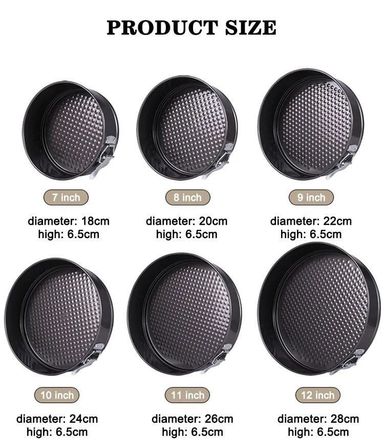 Baking tins set 6pcs/set