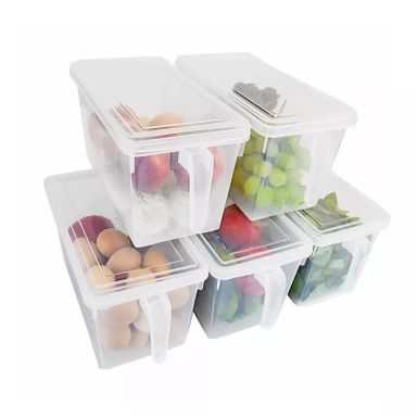 Food Storage Container with handle 4 pcs 