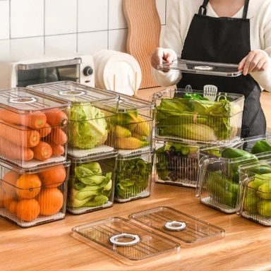 2pcs Fridge storage containers