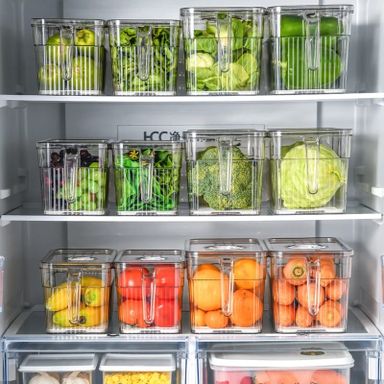 2pcs Fridge storage containers