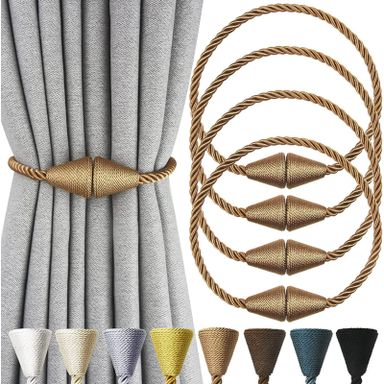  2pcs Magnetic Curtain Tiebacks