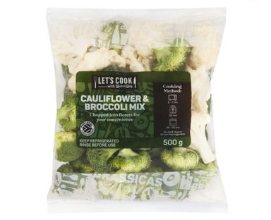 PnP Cauliflower and Broccoli Florests 500g 