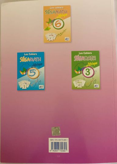 LES CAHIERS SESAMATH AFRIQUE (Editions Eburnie) - 4ieme