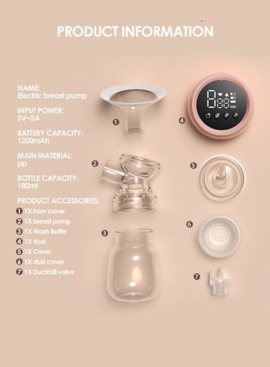 Intelligent Bilateral Electric Breast Pump