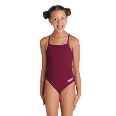 Arena Girl's Solid Team Challenge Swimsuit