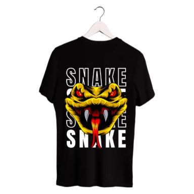 Snake themed men's tshirt 