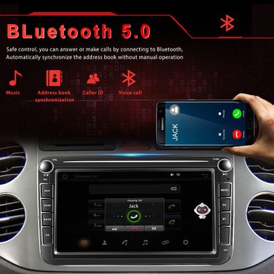 Rádio android 13 Volkswagen 4/64GB 8Core 4G CARPLAY WIFI GPS