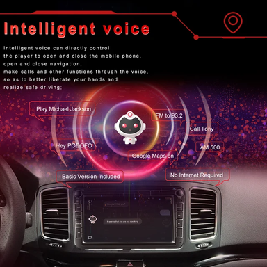 Rádio android 13 Volkswagen 4/64GB 8Core 4G CARPLAY WIFI GPS