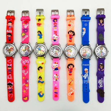 Kids character analog watches 