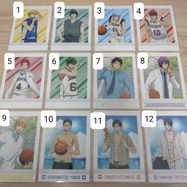 Kuroko No Basket Official TV Series Polaroid