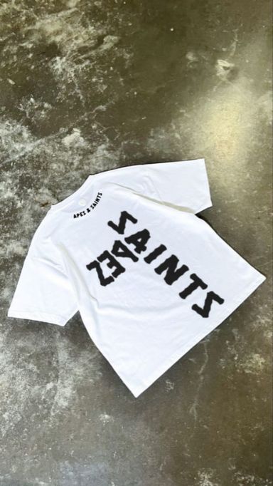 Apes saint infinity Tee white