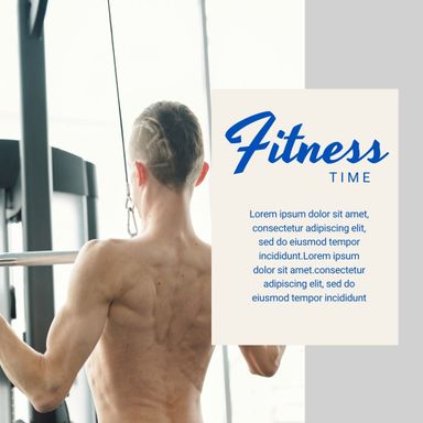 FITNESS Part ll: Square 1080x1080 (70 pages)