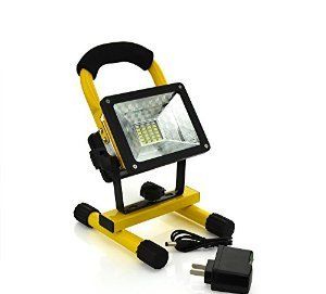 Portable 30W Rechargeable Flood Light with Adjustable Stand – Bright and Efficient Illumination for Outdoor and Indoor Use