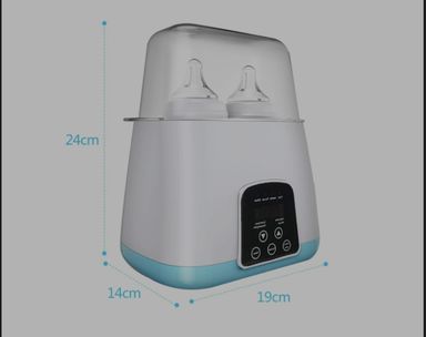 Smart thermostat Double Bottle Baby Food Heater for Breast Milk Or formula