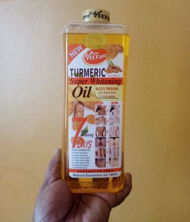 Turmeric super whitening oil 1l