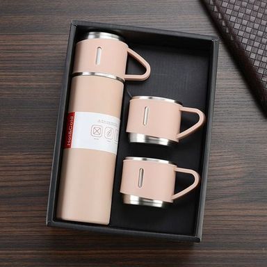 Ensemble Thermos avec 3 Tasses 