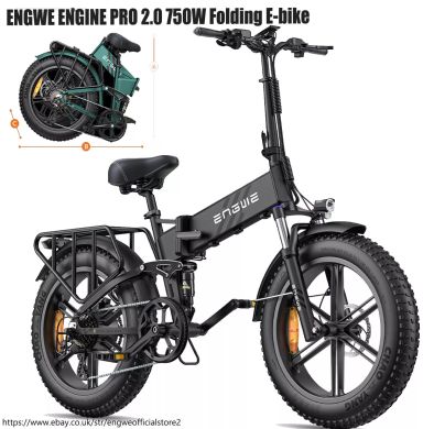 Electric Bike Engwe EP-2 Pro Fat Tire Bike 750w