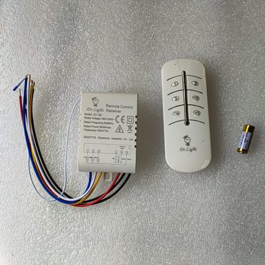 Convenient and Versatile DR Light 3 Channel AC 220v Remote Controlled Switch