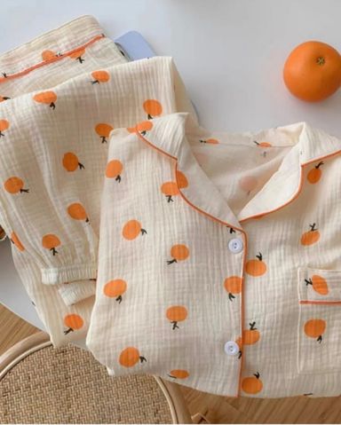 Orange pajama Korean Style