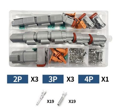 45pc Waterproof Deutsch Type Electrical Connector Set for Reliable and Secure Connections