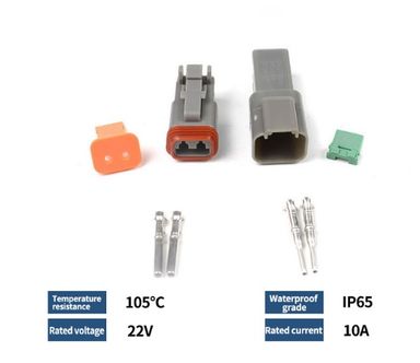 2 Pin Waterproof Deutsch Type Electrical Connector – Reliable and Durable Connector for Industrial Applications